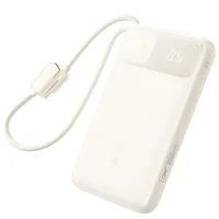 Портативное ЗУ Power Bank Baseus EnerFill FC11 PD22.5W with cable 10000 mAh (E0027R) Biege