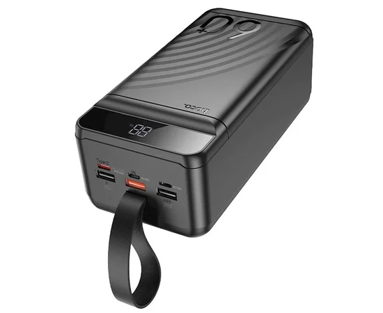 Портативное ЗУ Power Bank Hoco J123C Element 22.5W+PD20W 60000 mAh Black