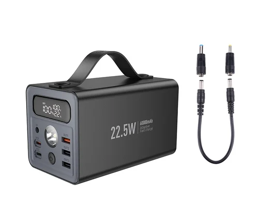 Портативное ЗУ Power Bank Hoco J138 22.5W+PD20W+DC12V 60000 mAh Black