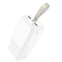 Портативное зарядное устройство Power Bank BOROFONE BJ33C PD30W 40000 mAh White