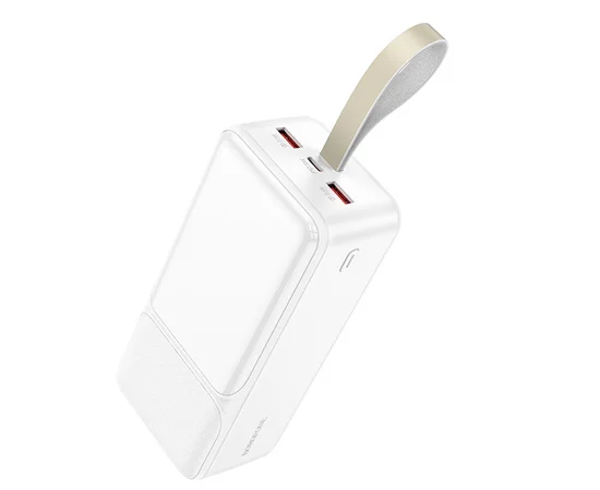 Портативное зарядное устройство Power Bank BOROFONE BJ33C PD30W 40000 mAh White