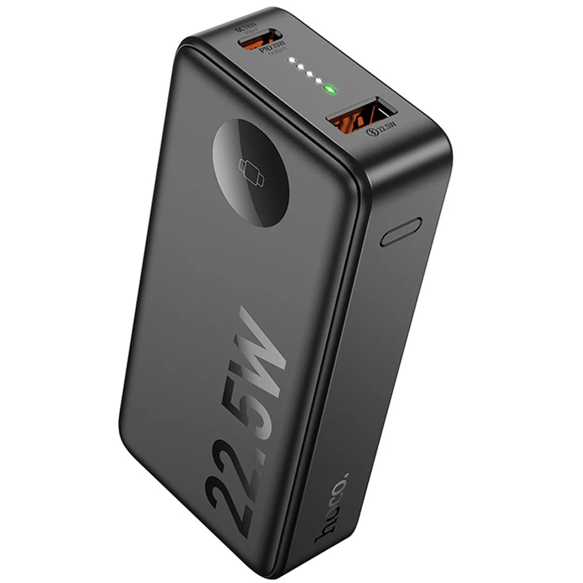 Портативное ЗУ Power Bank Hoco Q27B Jewel 22.5W+PD20W with Watch charger 10000 mAh Black