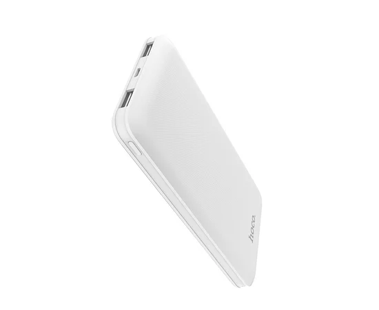Портативное зарядное устройство Power Bank Hoco J26 Simple Energy 10000 mAh Белый