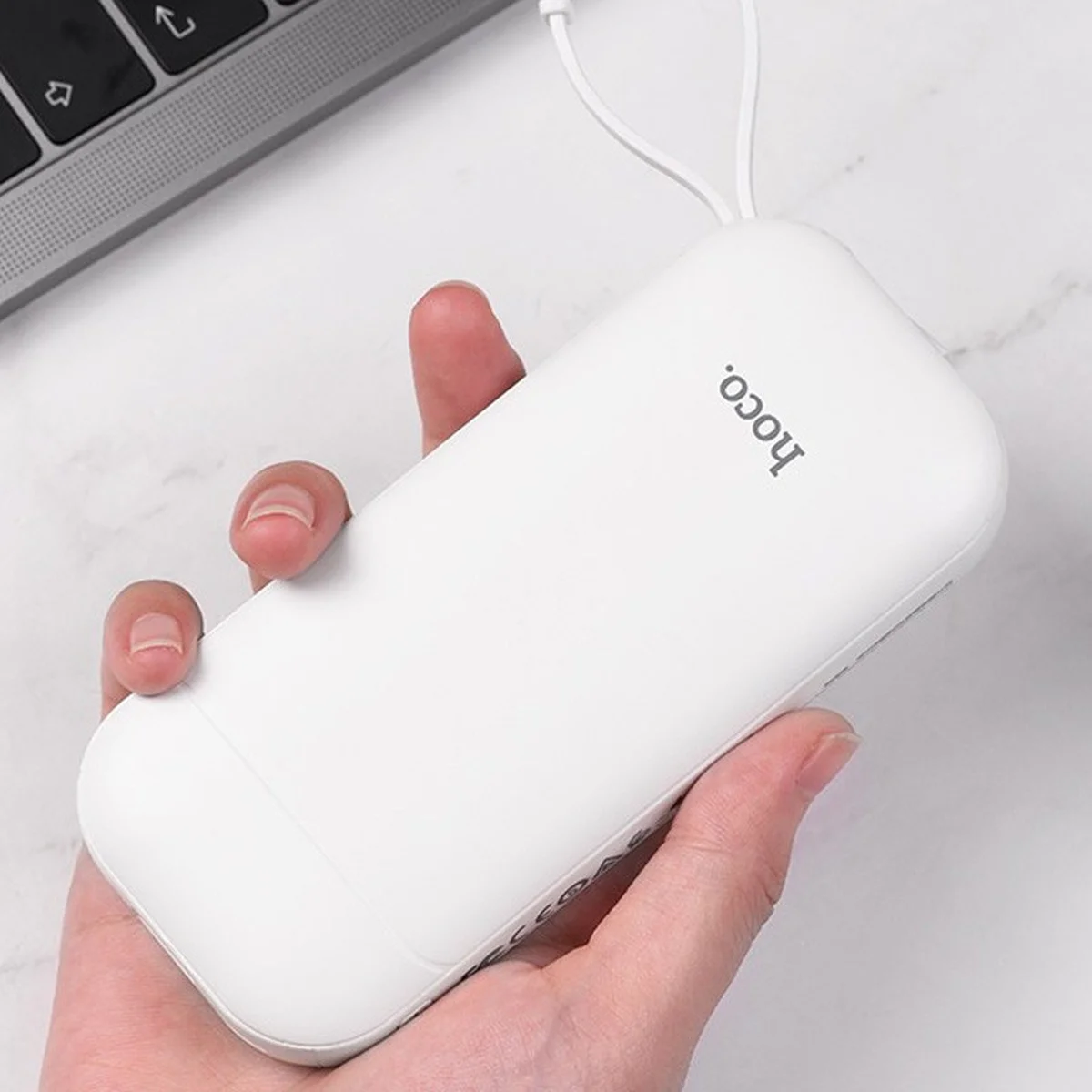 Портативное зарядное устройство Power Bank Hoco CJ3 Q "Energy" 10000 mAh Белый