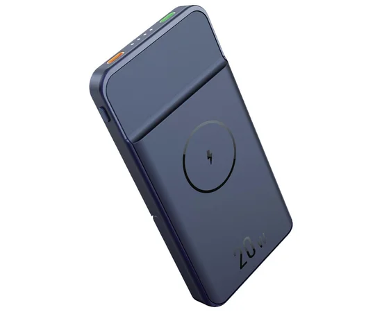 Портативное ЗУ Power Bank JJT-MP01 2in1 20W с БЗУ+iWatch 10000 mAh Blue