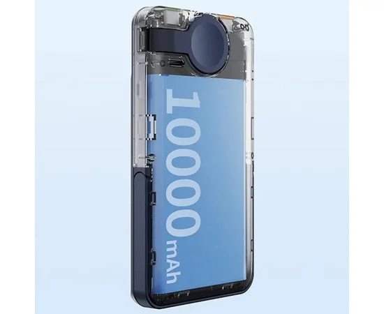 Портативное ЗУ Power Bank JJT-MP01 2in1 20W с БЗУ+iWatch 10000 mAh Black