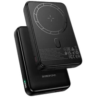 Портативное ЗУ Power Bank Borofone BJ82A Dawn 20W с БЗУ 10000 mAh Black