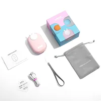 Портативное ЗУ Power Bank GXZ-N705 2in1 с обогревателем для рук 10000 mAh Pink / Rabbit