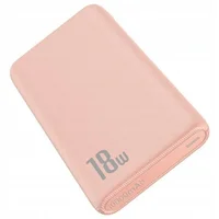 Портативное зарядное устройство Baseus Bipow PD+QC 18W 10000mAh Розовый