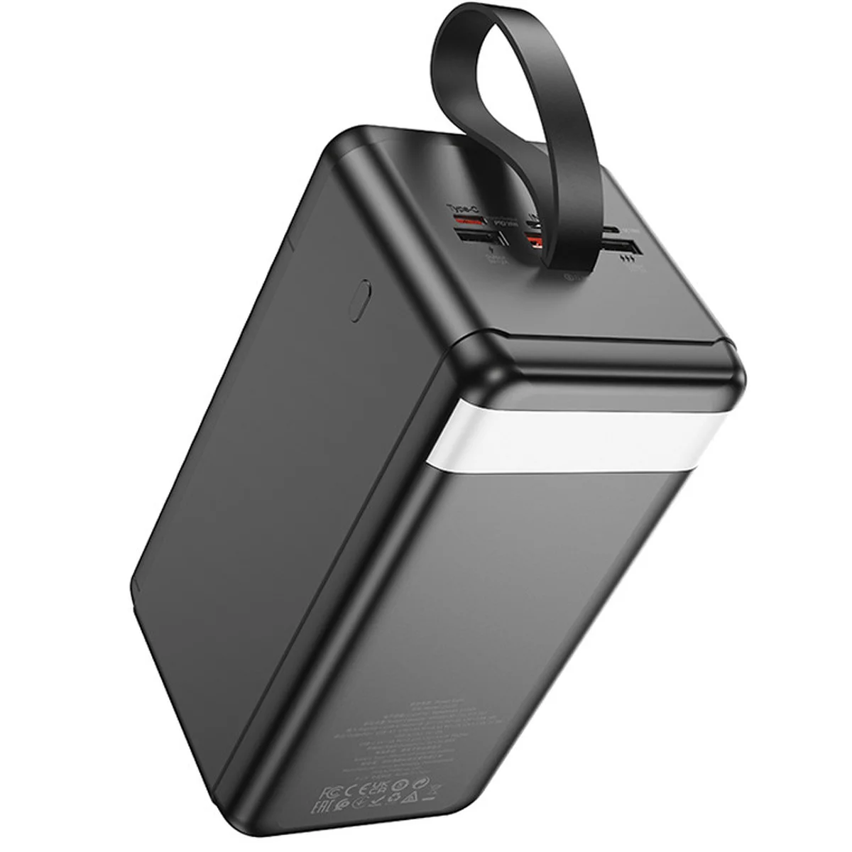 Портативное ЗУ Power Bank Hoco J123D Element 22.5W+PD20W 90000 mAh Black