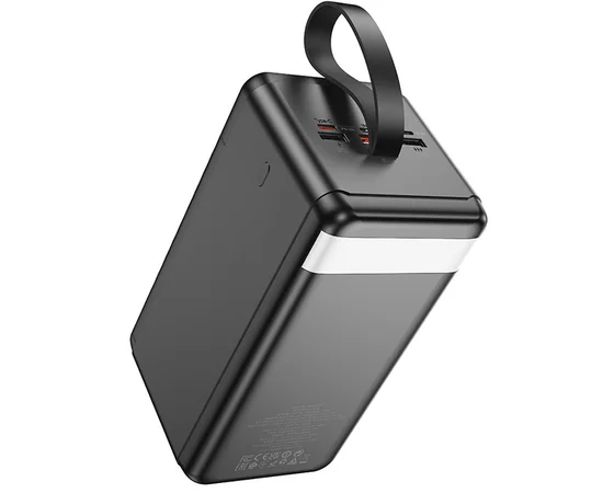 Портативное ЗУ Power Bank Hoco J123D Element 22.5W+PD20W 90000 mAh Black