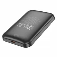 Портативное ЗУ Power Bank BOROFONE BJ63 Nimble PD20W с БЗУ 5000 mAh Black