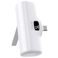 Портативное ЗУ Power Bank WIWU Wi-P017-C Type-C 5000 mAh White