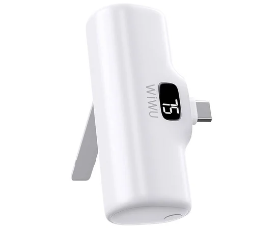 Портативне ЗУ Power Bank WIWU Wi-P017-C Type-C 5000 mAh White