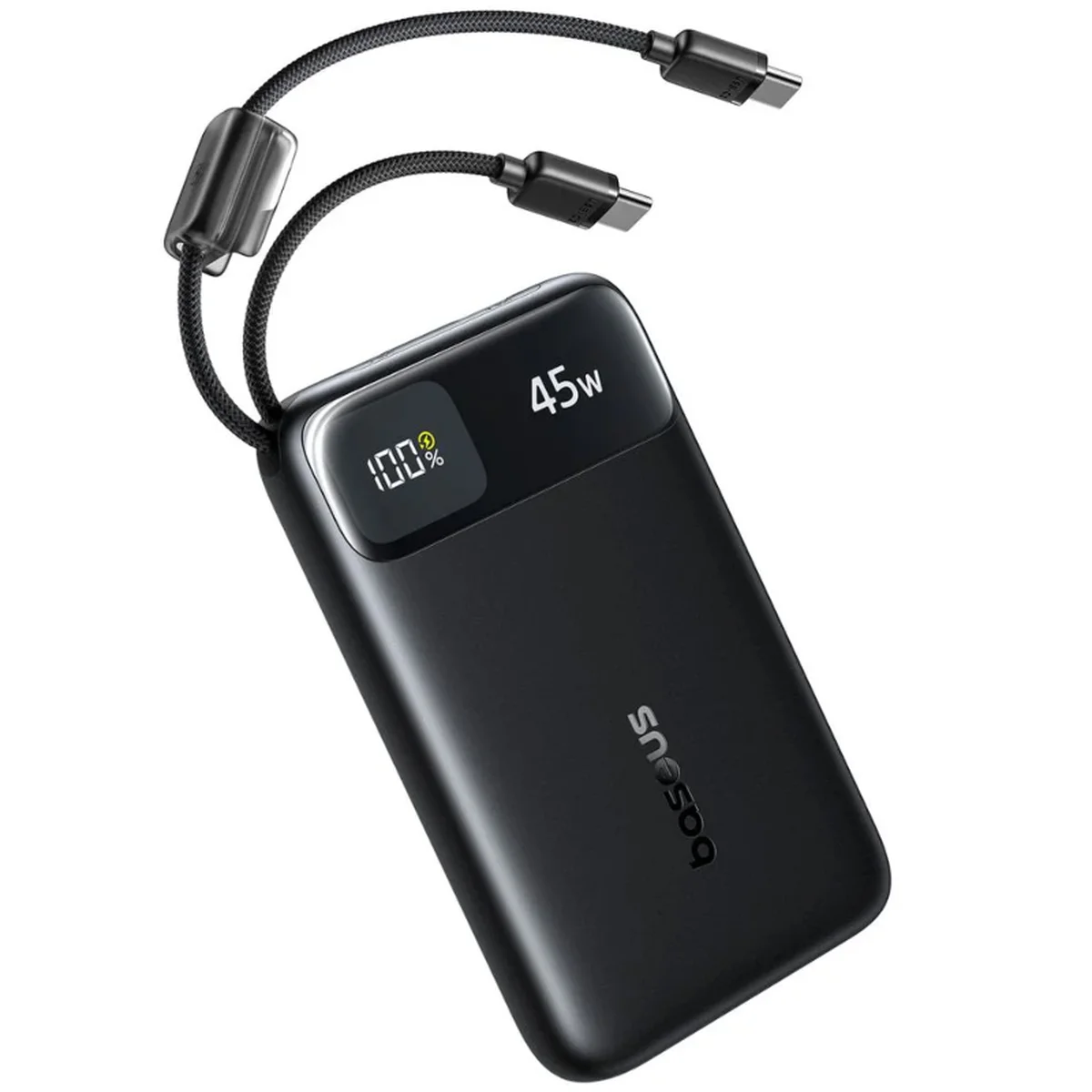 Портативное ЗУ Power Bank Baseus EnerFill FC11 PD45W with cables 10000 mAh (E00310) Cosmic Black