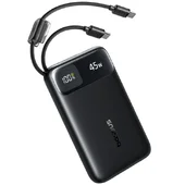 Портативное ЗУ Power Bank Baseus EnerFill FC11 PD45W with cables 10000 mAh (E00310) Cosmic Black