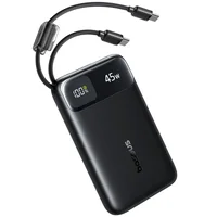 Портативное ЗУ Power Bank Baseus EnerFill FC11 PD45W with cables 10000 mAh (E00310) Cosmic Black