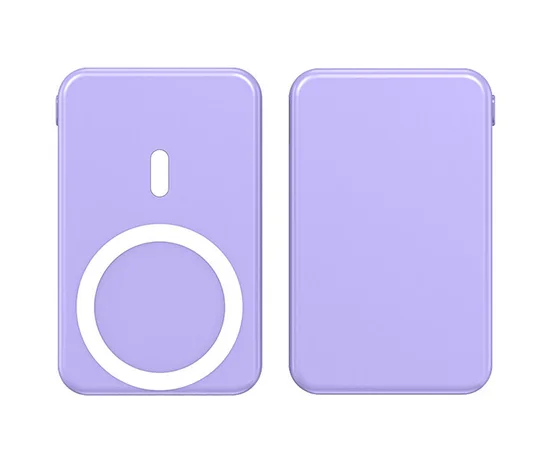 Портативное ЗУ Power Bank JJT-A27 PD20W+QC 22.5W с БЗУ 10000 mAh Purple