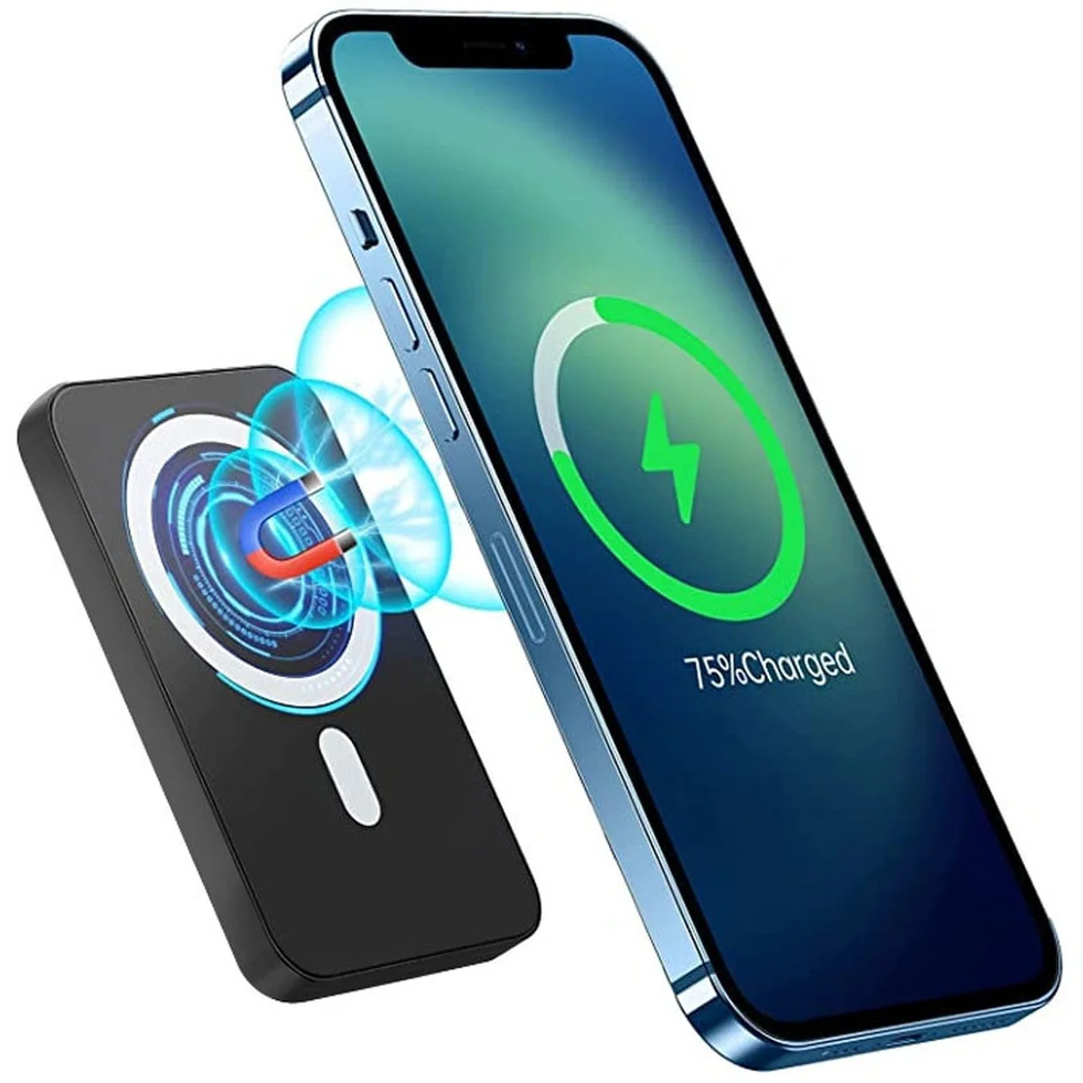 Портативное ЗУ Power Bank JJT-A27 PD20W+QC 22.5W с БЗУ 10000 mAh Black