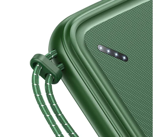 Портативное зарядное устройство Power bank Usams US-CD150 PB56 with Lanyard 10000mAh Темно-зеленый