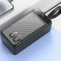 Портативне ЗУ Power Bank Hoco J123C Element 22.5W+PD20W 60000 mAh Black