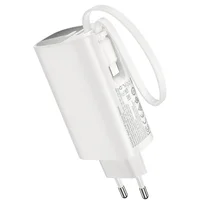 Портативное ЗУ Power Bank Hoco J148 Handy PD20W with cable 5000 mAh White