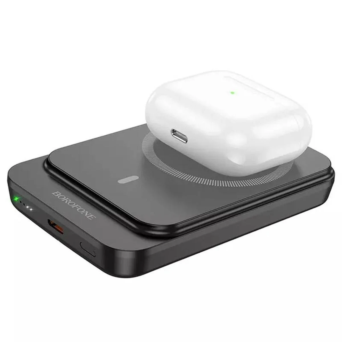 Портативное ЗУ Power Bank BOROFONE BJ63A Nimble PD20W с БЗУ 10000 mAh Black