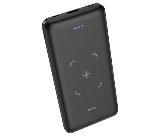 Портативное зарядное устройство Power Bank Hoco J50 "Surf" 10000 mAh  Черный
