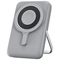 Портативное ЗУ Power Bank WIWU Wi-P018 Elite 3 in 1 с БЗУ 10000 mAh Gray