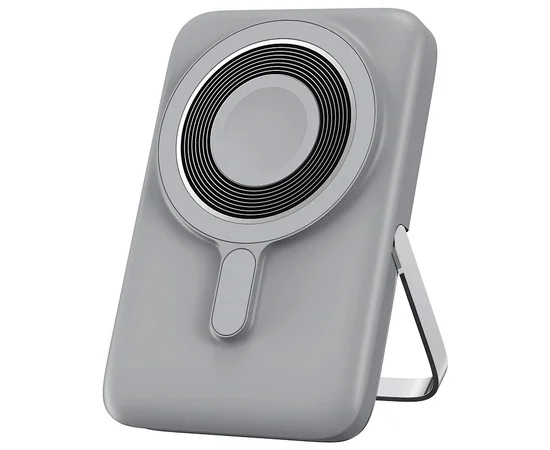 Портативное ЗУ Power Bank WIWU Wi-P018 Elite 3 in 1 с БЗУ 10000 mAh Gray