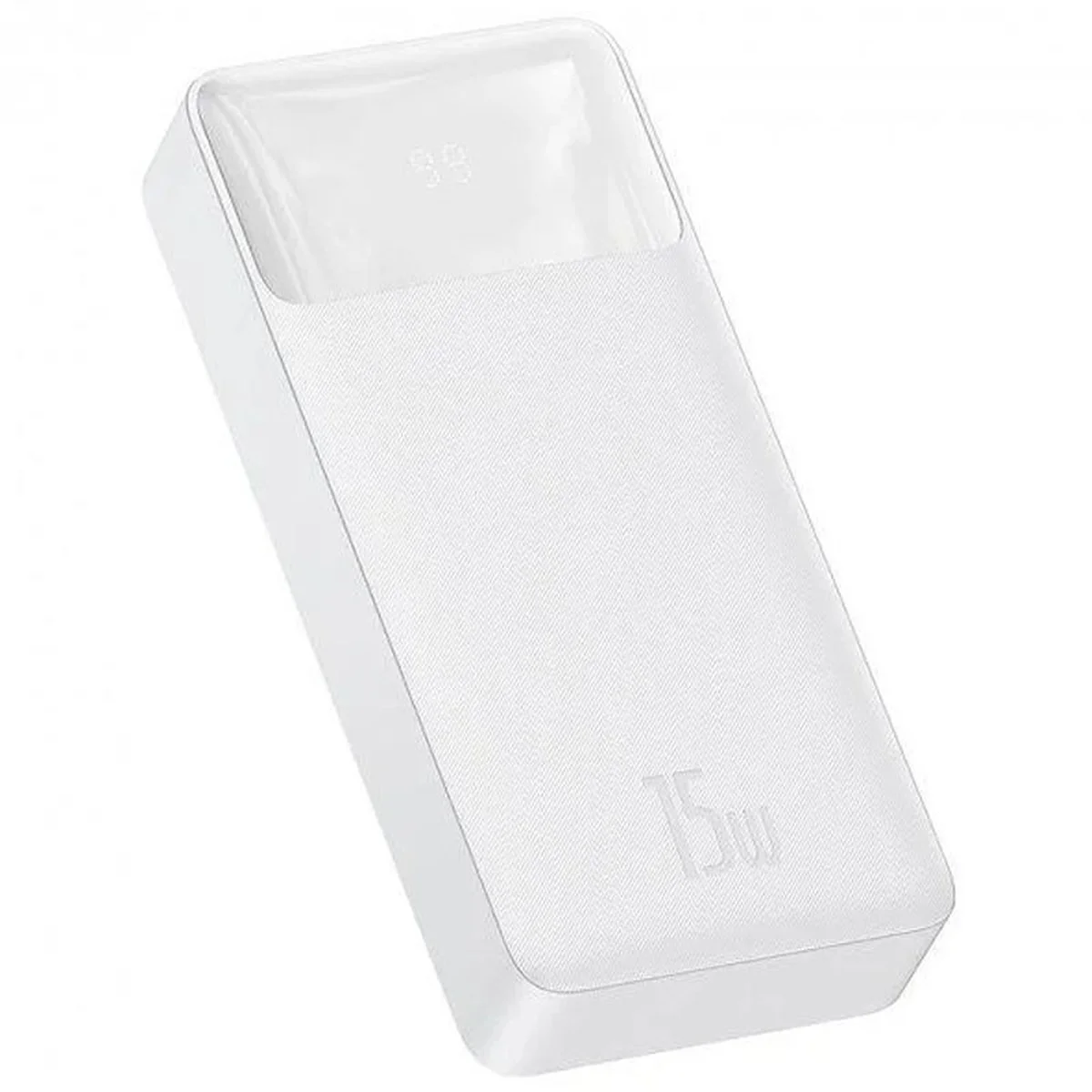 Портативное зарядное устройство Baseus Bipow Digital Display 15W 10000mAh (PPDML-I) Белый