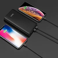 Портативное зарядное устройство Power Bank Hoco J60 Snowflake 30000 mAh Черный