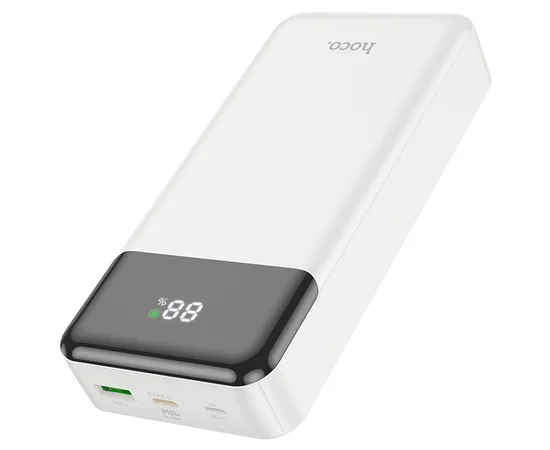 Портативное ЗУ Power Bank Hoco J102A Cool figure PD20W+QC3.0 20000 mAh White