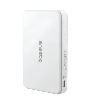 Портативное ЗУ Power Bank Baseus EnerFill FM11 Ultra-Mini 22.5W с БЗУ 10000mAh (P1008210E123) White Портативное ЗУ Power Bank Baseus EnerFill FM11 Ultra-Mini 22.5W с БЗУ 10000mAh (P1008210E123) White