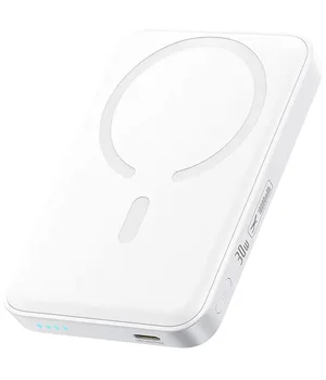Портативное ЗУ Power Bank Baseus EnerFill FM11 30W с БЗУ 10000mAh (E00287) Moon White
