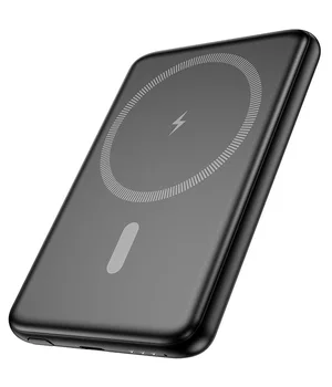Портативное ЗУ Power Bank Hoco J140A Tony ultra-thin PD20W с БЗУ 5000 mAh Black