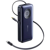 Портативное ЗУ Power Bank Baseus EnerCore CR11 PD100W with cable 20000 mAh (PPNMS) Cosmic Black