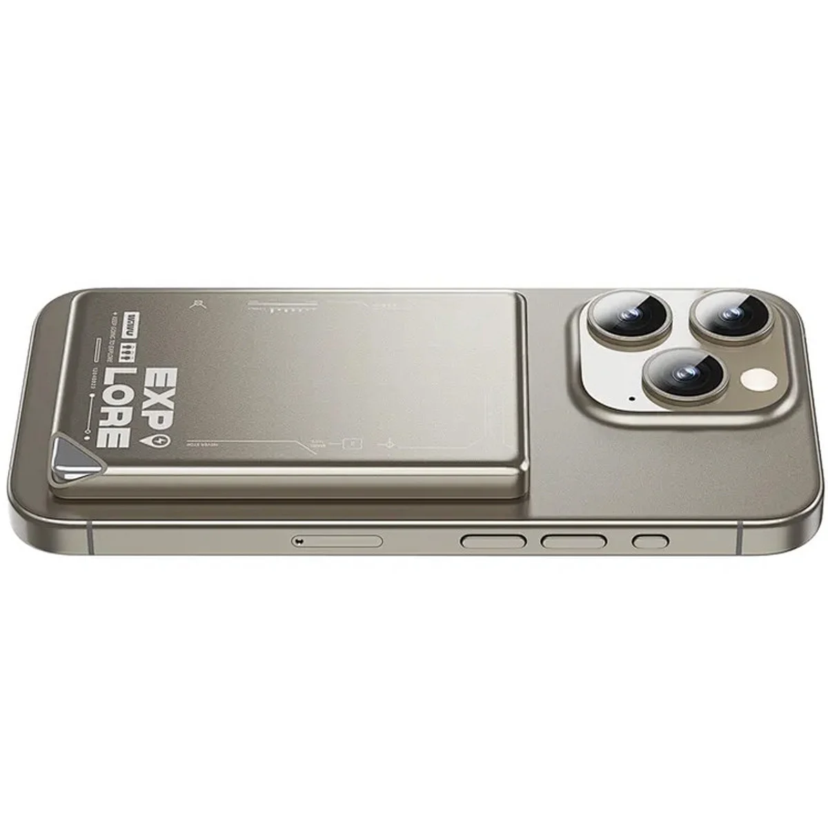 Портативное ЗУ Power Bank WIWU Wi-P019 Ultra-Thin 5000 mAh Titanium Alloy