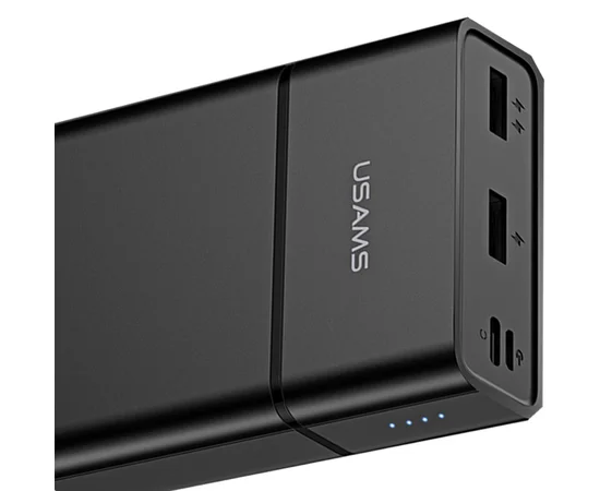 Портативное зарядное устройство Usams US-CD75 Power Bank 20000 mAh Черный