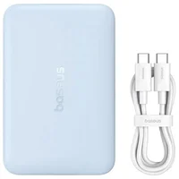 Портативное ЗУ Power Bank Baseus EnerFill FM11 Ultra-Mini 22.5W с БЗУ 10000mAh (PPFM11-1022) Galaxy Blue