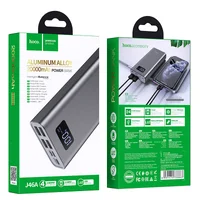 Портативное зарядное устройство Power Bank Hoco J46A "Star Ocean" 20000 mAh Серый