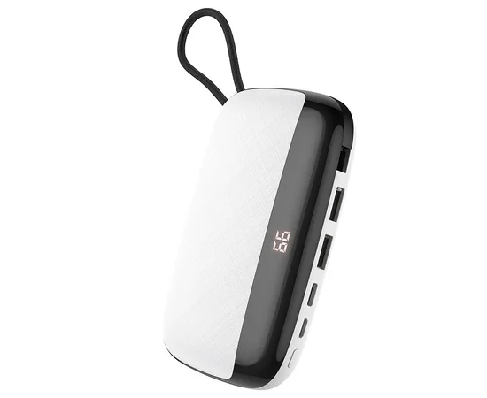 Портативное зарядное устройство Power Bank Hoco S29 for MicroUSB 10000 mAh Белый
