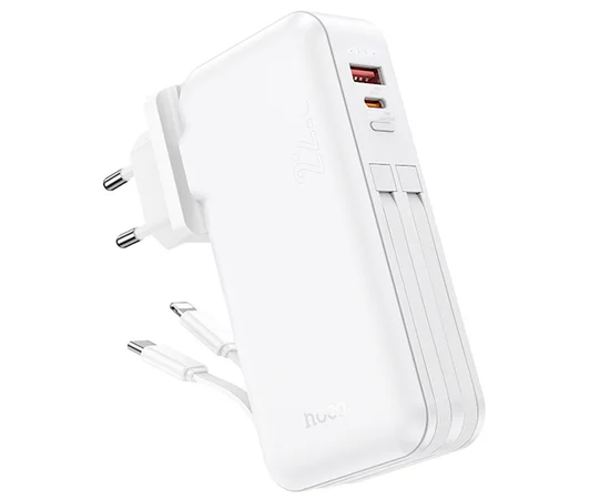 Портативное ЗУ Power Bank Hoco J126 Travel 22.5W 10000 mAh White