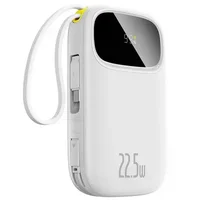 Портативное ЗУ Power Bank Baseus EnerFill FC31 PD22.5W with cables 10000 mAh (PPQD3) Moon White