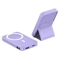 Портативний зарядний пристрій Power Bank JJT-A27-1 PD20W+QC 22.5W з БЗУ 5000 mAh Purple