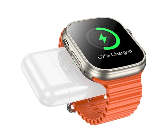 Портативное зарядное устройство Power Bank Hoco J120 for iWatch 1000 mAh White