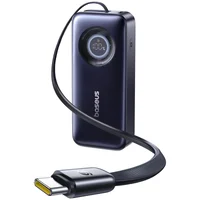 Портативное ЗУ Power Bank Baseus EnerCore CR11 PD67W with cable 20000 mAh (PPNMS) Cosmic Black