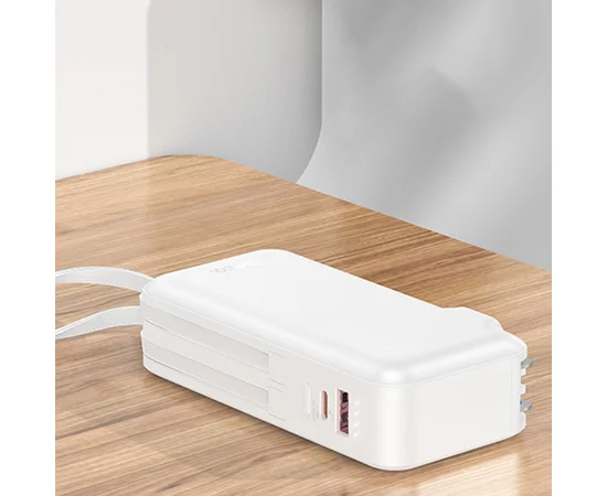 Портативное ЗУ Power Bank Hoco J126 Travel 22.5W 10000 mAh White