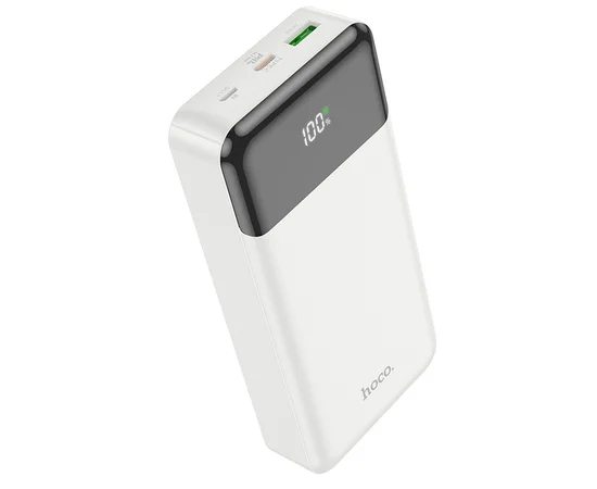 Портативное ЗУ Power Bank Hoco J102A Cool figure PD20W+QC3.0 20000 mAh White