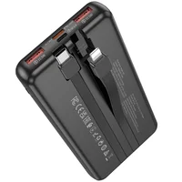 Портативное ЗУ Power Bank Borofone BJ57 Graceful 22.5W+PD20W with cable 10000 mAh Black